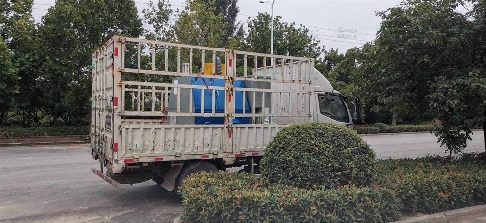 廢電線電纜破碎分選設(shè)備，銅米機(jī)發(fā)往吉林長春市