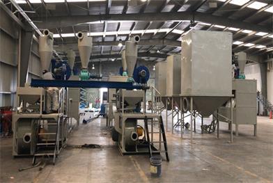 墨西哥電子產品回收處理設備現(xiàn)場